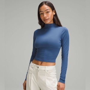 Lululemon All Aligned Mock-Neck Long-Sleeve Shirt